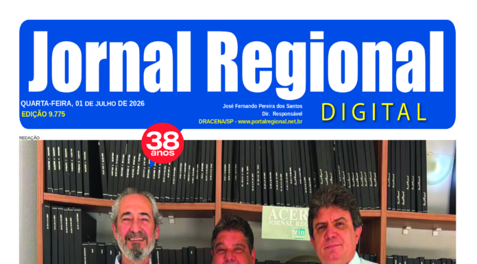 JORNAL REGIONAL, 01 DE JULHO DE 2026