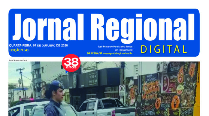 JORNAL REGIONAL, 07 DE OUTUBRO DE 2026