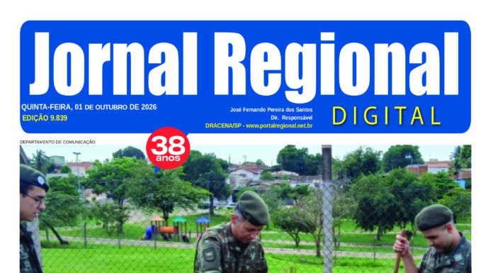 JORNAL REGIONAL, 01 DE OUTUBRO DE 2026