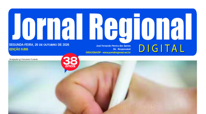 JORNAL REGIONAL, 26 DE OUTUBRO DE 2026