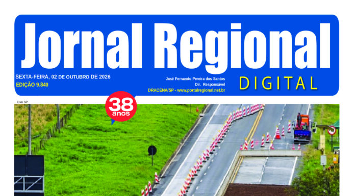 JORNAL REGIONAL, 02 DE OUTUBRO DE 2026