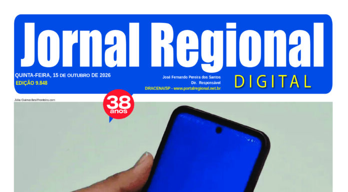JORNAL REGIONAL, 15 DE OUTUBRO DE 2026