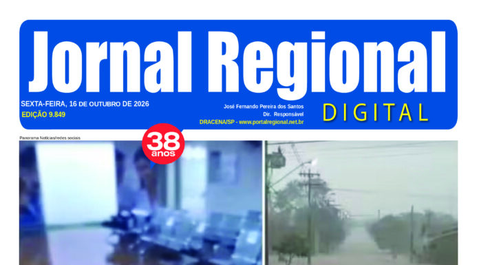 JORNAL REGIONAL, 16 DE OUTUBRO DE 2026